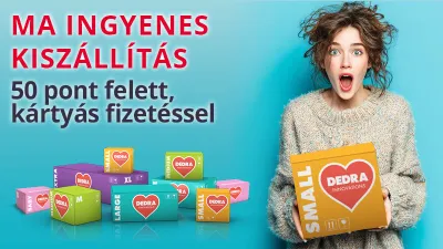 AKCIÓ! MA INGYENES SZÁLLÍTÁS!